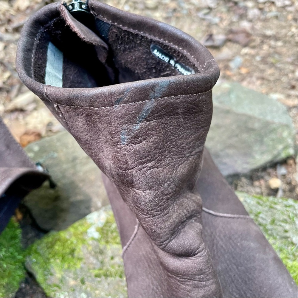Arche Nubuck Leather Brown Truffle Baryky Boots - Picture 12 of 14
